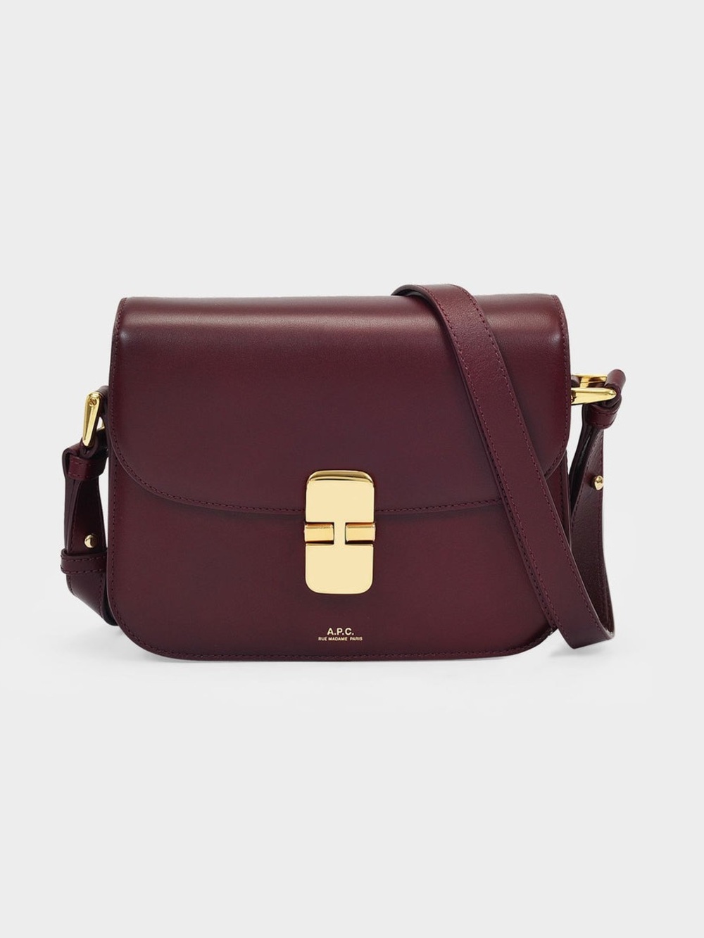 A.P.C. Grace Small Bag in Vino (Burgundy/Wine)
